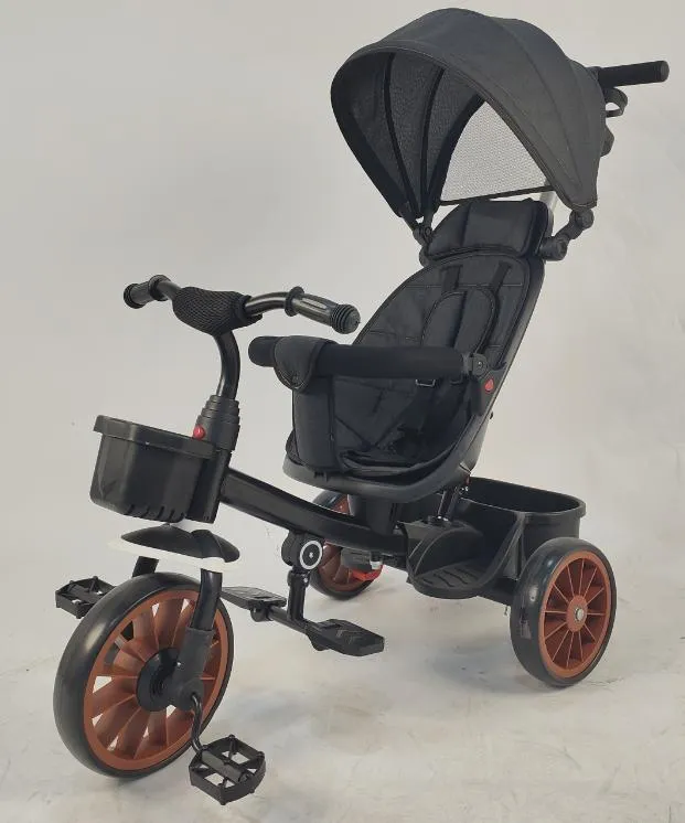 サンシェード屋根付き子供用ペダル自転車